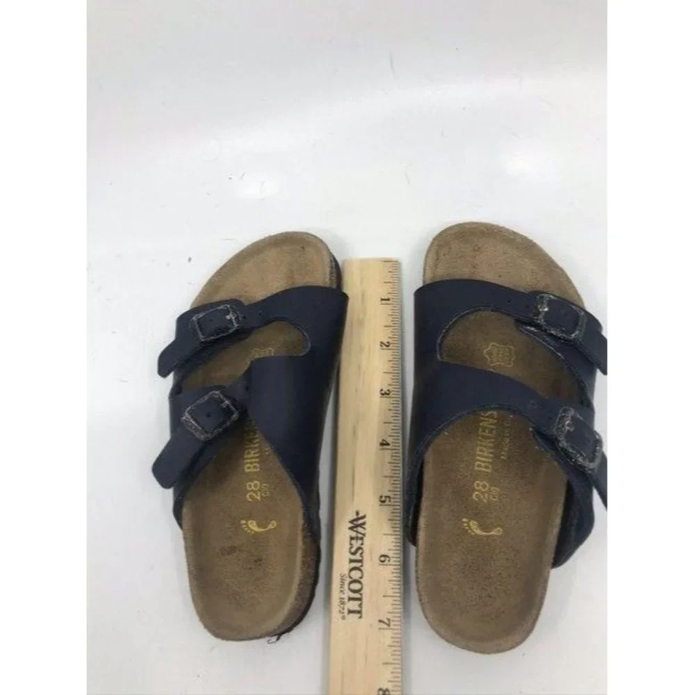 Birkenstock Dark Blue Unisex Child Sandals Size Us